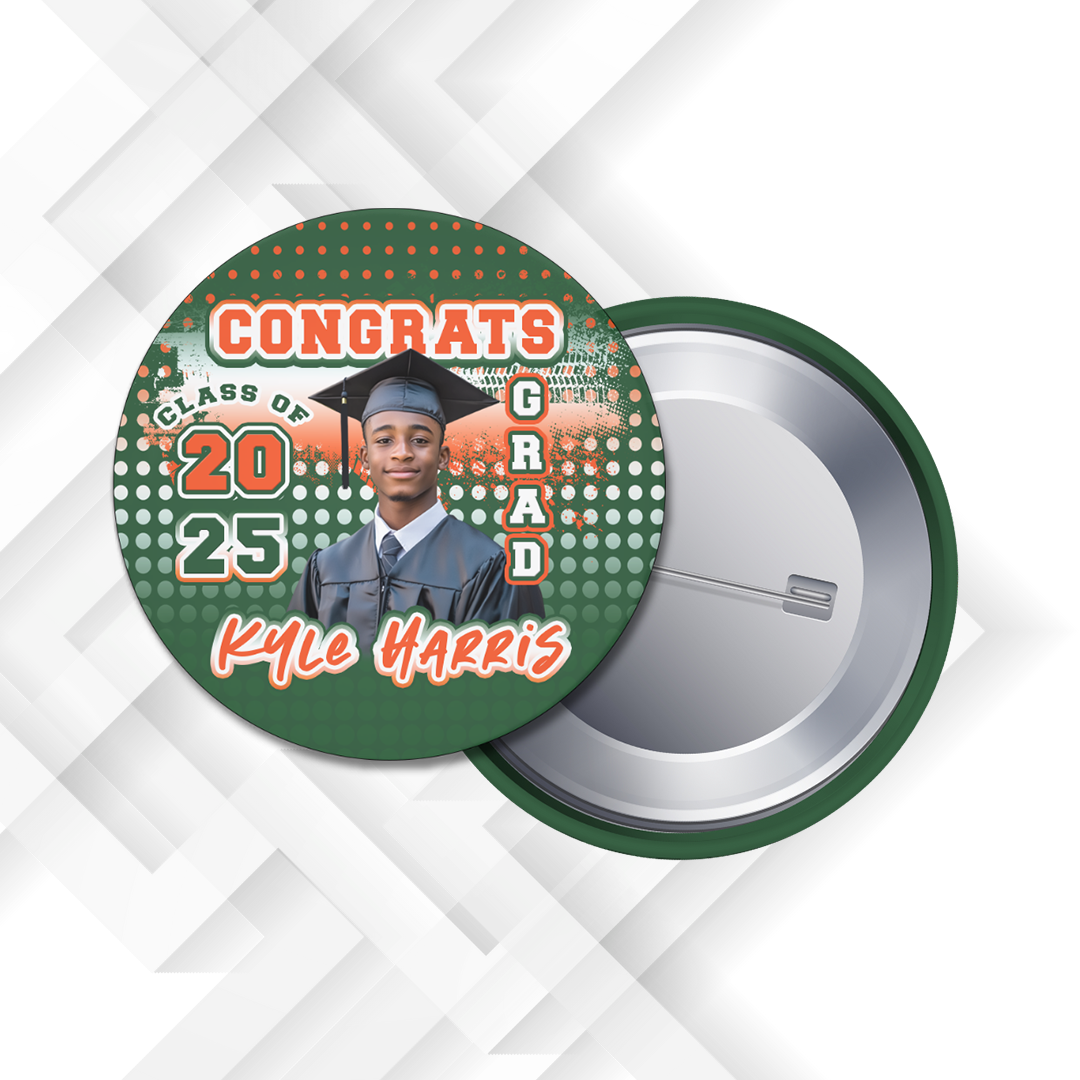Grad Buttons Design Grad Congrats Button Designs – Demo's Creations LLC