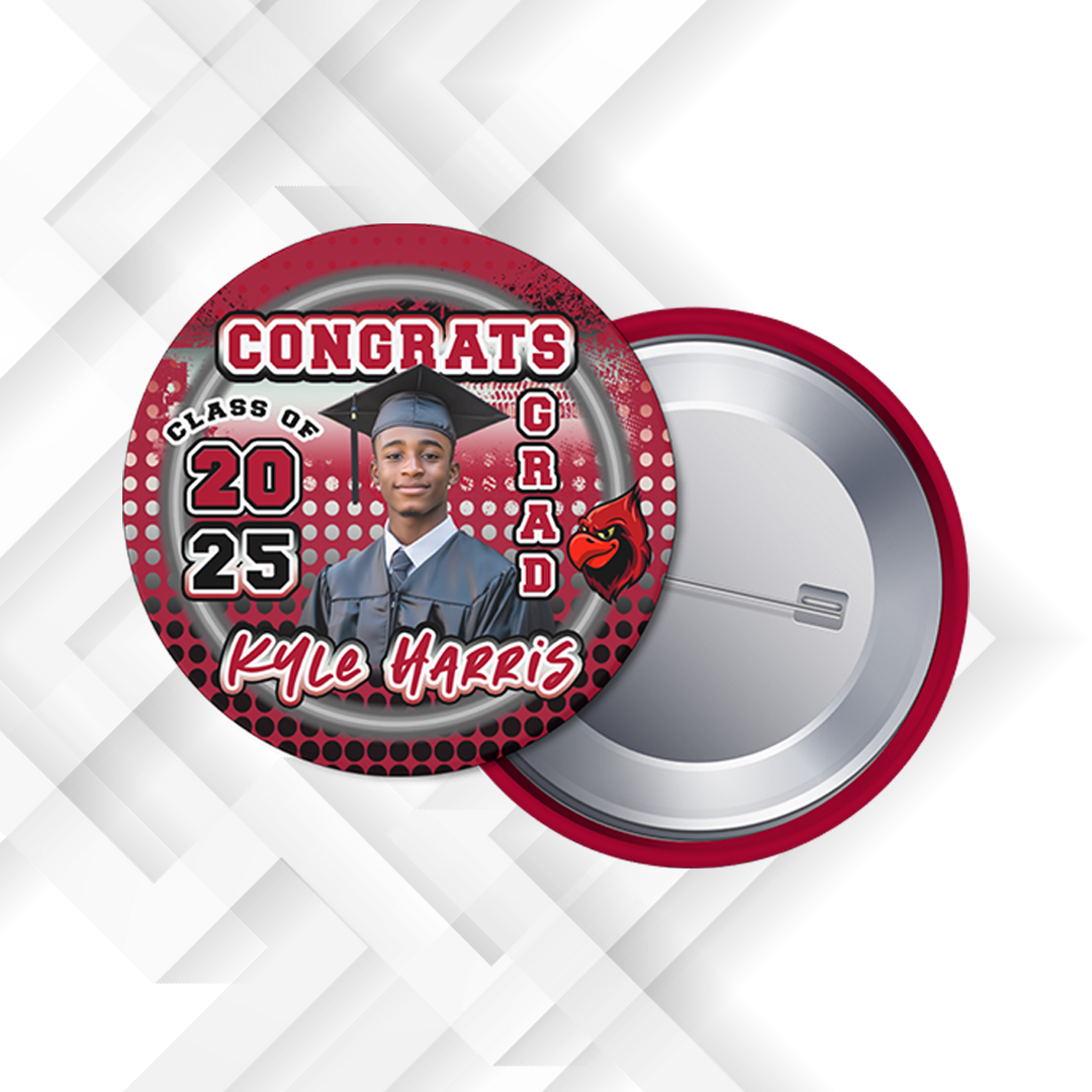 Grad Buttons Design Grad Congrats Button Designs – Demo's Creations LLC
