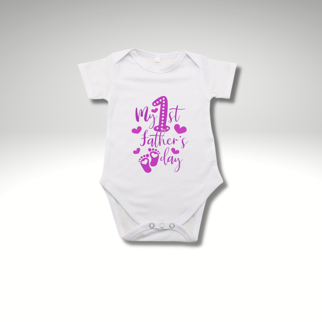 My First Father's Day Baby Bodysuit