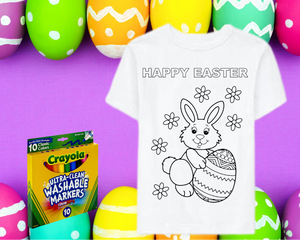 Easter Coloring T-shirt