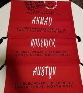 Personalized Santa Sack