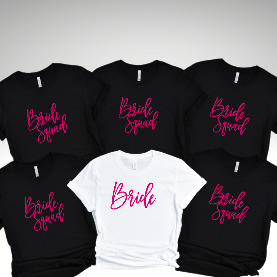 Bride/Bride Squad T-Shirts