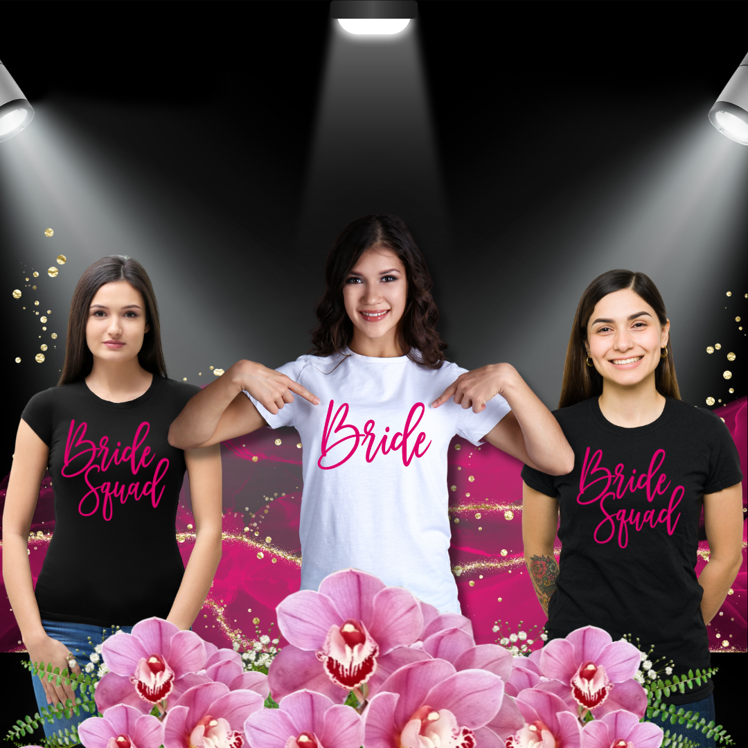 Bride/Bride Squad T-Shirts